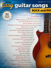 Alfreds Easy Guitar Songs Rock and Pop
