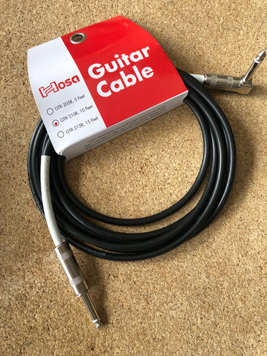 Hosa Guitar Cable straight - angle
