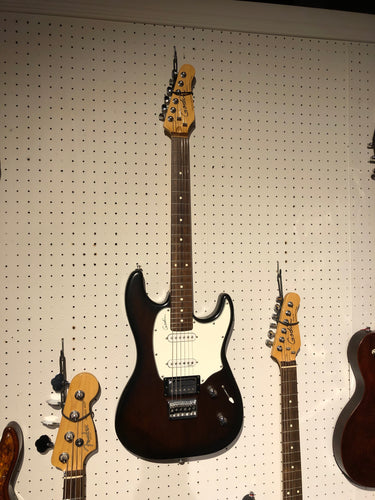 Used Godin Session HT Bourbon Burst RN SF w/ Godin Gig Bag