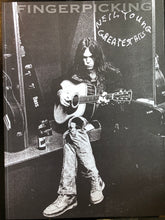 Fingerpicking Neil Young