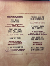 Bluegrass Standards