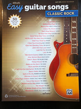 Alfreds Classic Rock Songs Easy Guitar