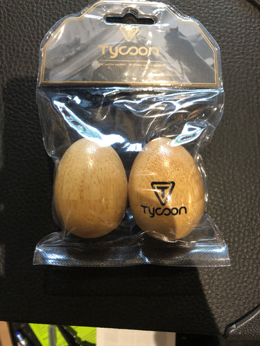 Tycoon Wooden Egg Shakers (pr)