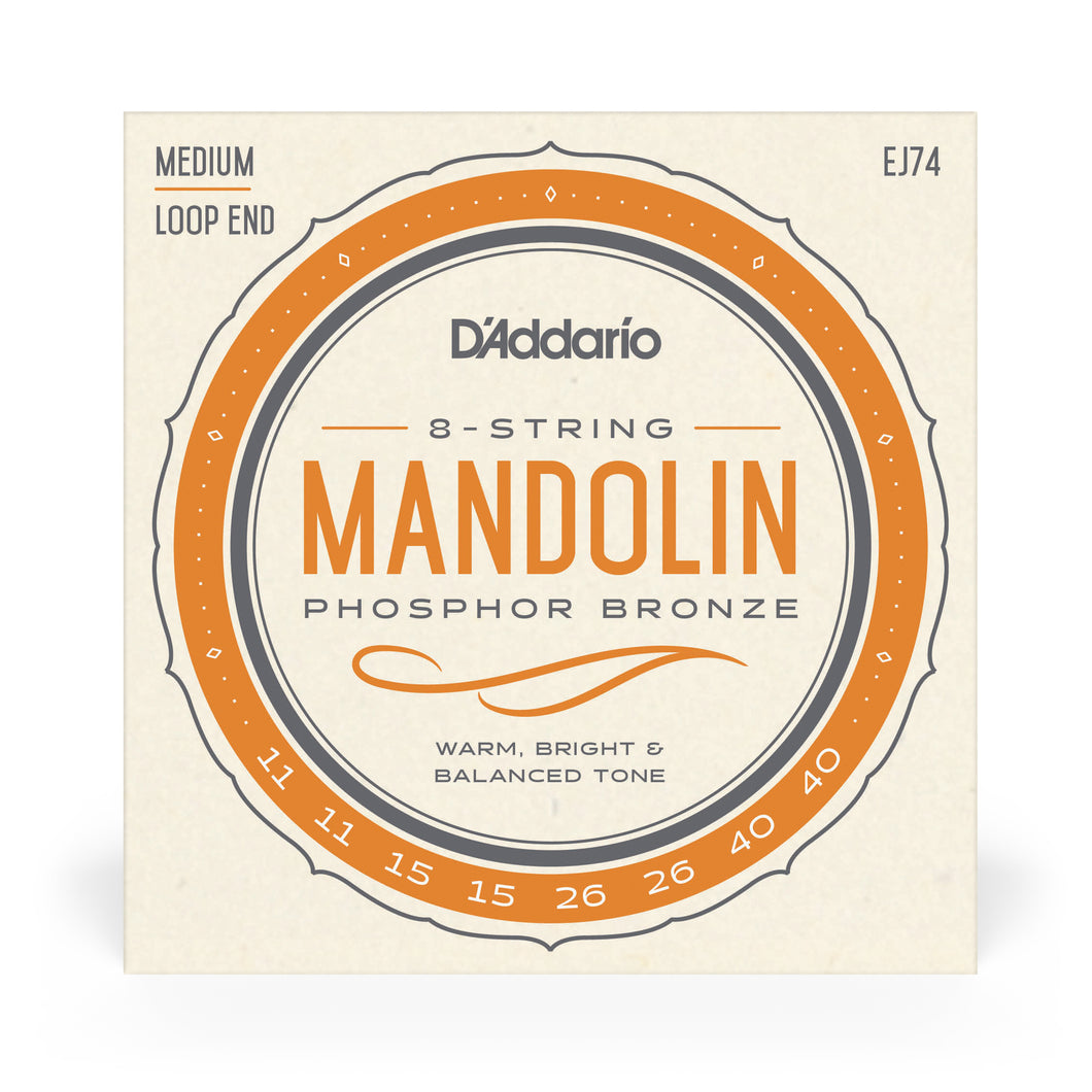 D'Addario Phosphor Bronze Mandolin Strings