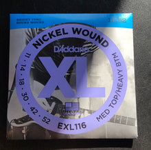 D'Addario EXL Nickel Wound Electric Guitar Strings