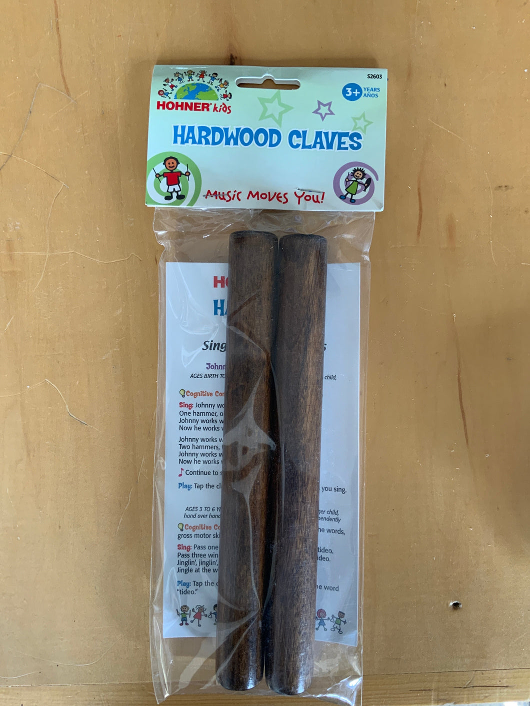 Hardwood Claves